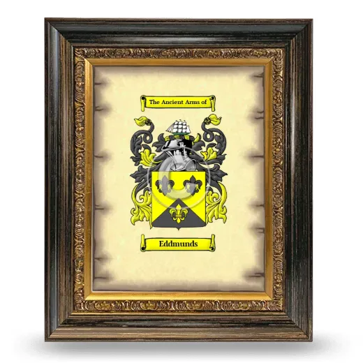 Eddmunds Coat of Arms Framed - Heirloom