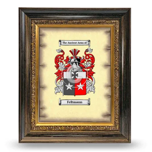 Feltmann Coat of Arms Framed - Heirloom