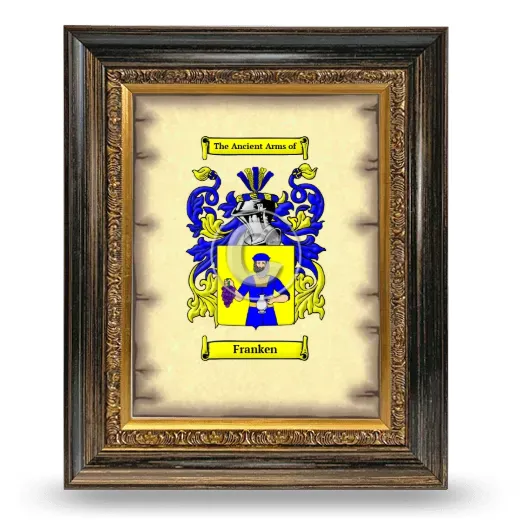 Franken Coat of Arms Framed - Heirloom