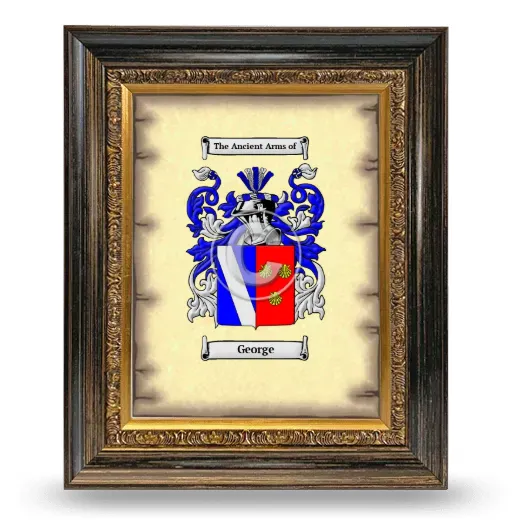 George Coat of Arms Framed - Heirloom