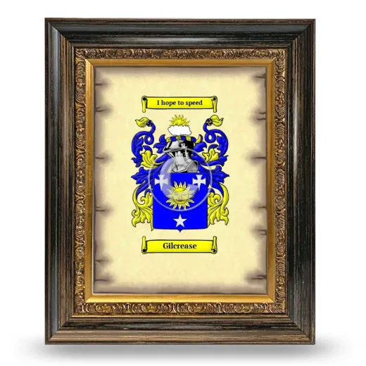 Gilcrease Coat of Arms Framed - Heirloom