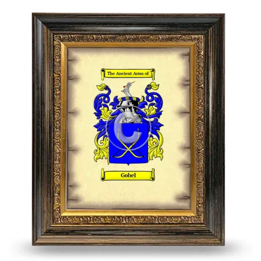 Gobel Coat of Arms Framed - Heirloom