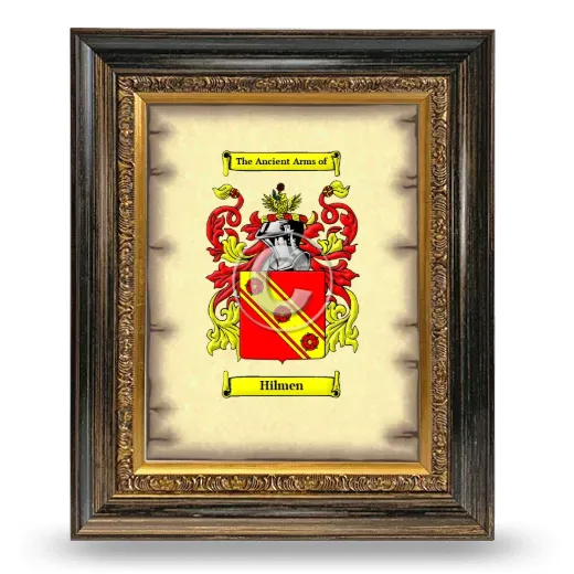 Hilmen Coat of Arms Framed - Heirloom