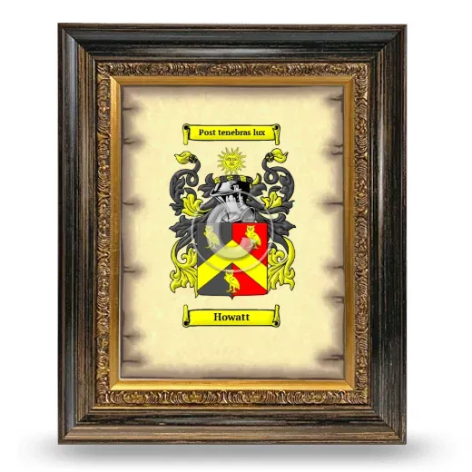 Howatt Coat of Arms Framed - Heirloom