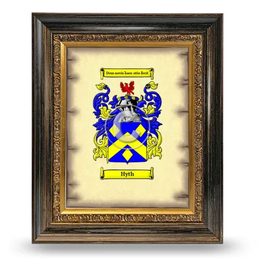 Hyth Coat of Arms Framed - Heirloom