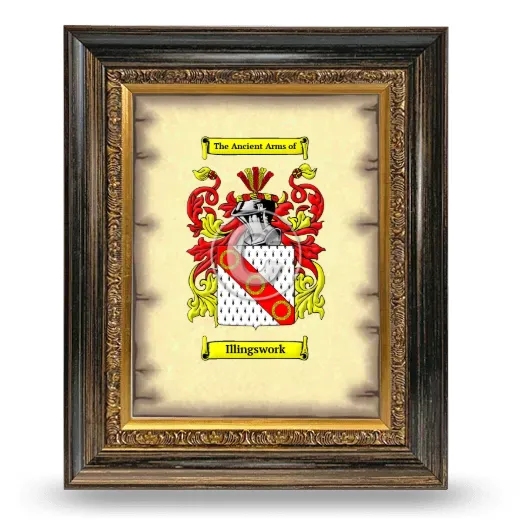 Illingswork Coat of Arms Framed - Heirloom