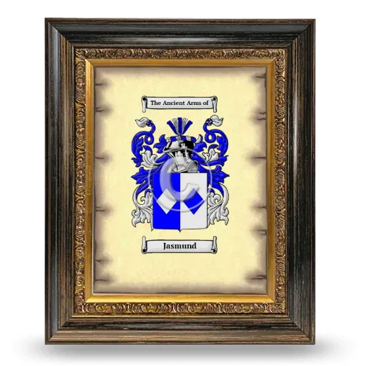 Jasmund Coat of Arms Framed - Heirloom