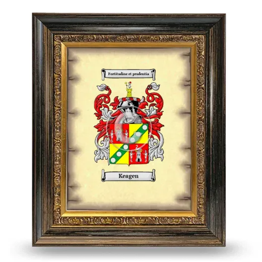 Keagen Coat of Arms Framed - Heirloom