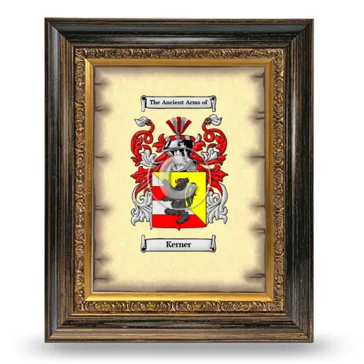 Kerner Coat of Arms Framed - Heirloom