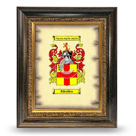 Kilcullen Coat of Arms Framed - Heirloom