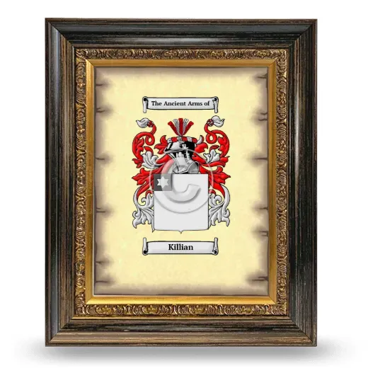 Killian Coat of Arms Framed - Heirloom