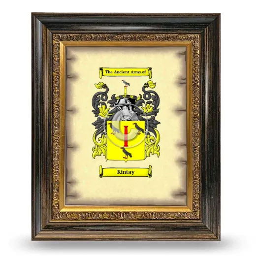 Kintay Coat of Arms Framed - Heirloom