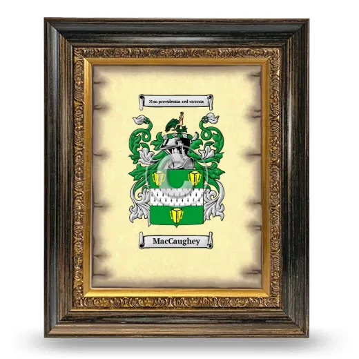MacCaughey Coat of Arms Framed - Heirloom