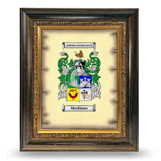 MacKinno Coat of Arms Framed - Heirloom