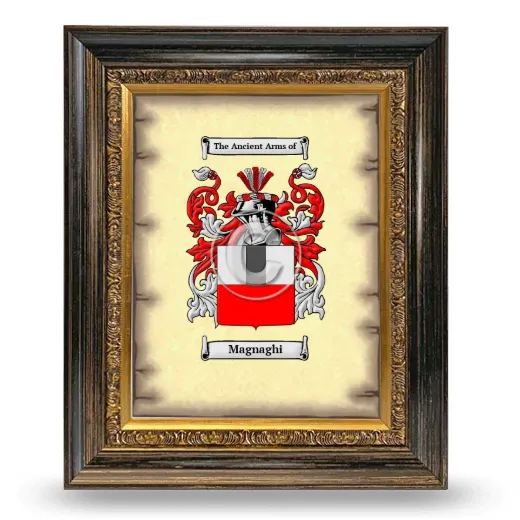 Magnaghi Coat of Arms Framed - Heirloom