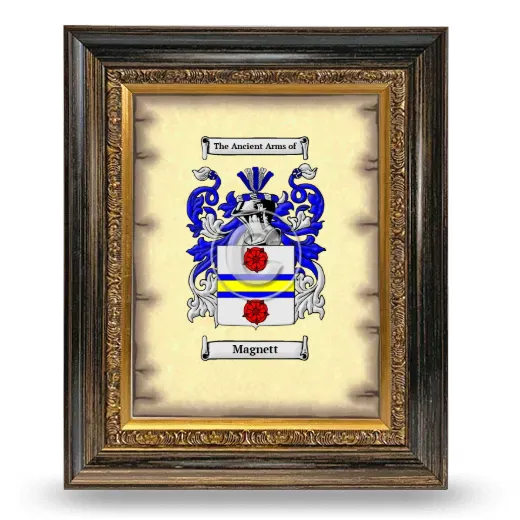 Magnett Coat of Arms Framed - Heirloom