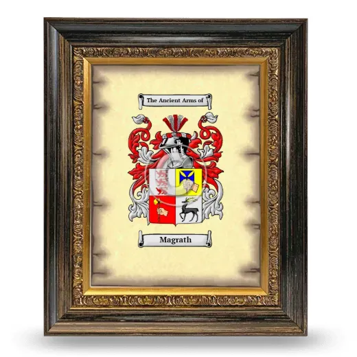Magrath Coat of Arms Framed - Heirloom