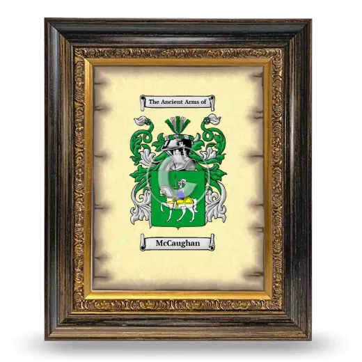 McCaughan Coat of Arms Framed - Heirloom