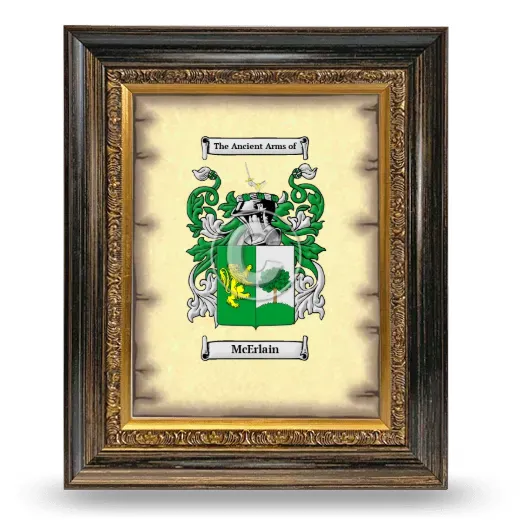 McErlain Coat of Arms Framed - Heirloom