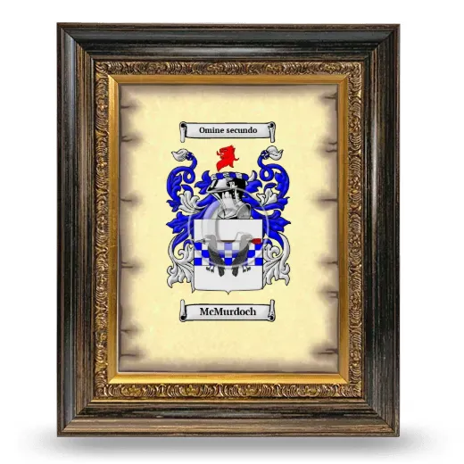 McMurdoch Coat of Arms Framed - Heirloom