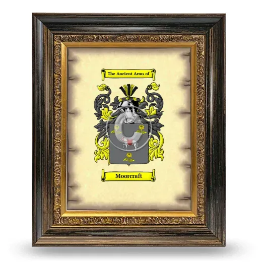 Moorcraft Coat of Arms Framed - Heirloom