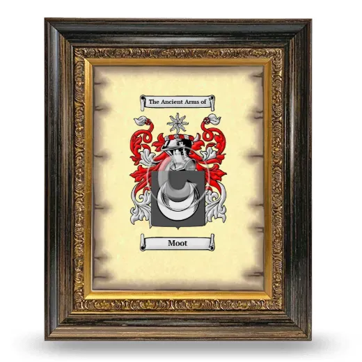 Moot Coat of Arms Framed - Heirloom