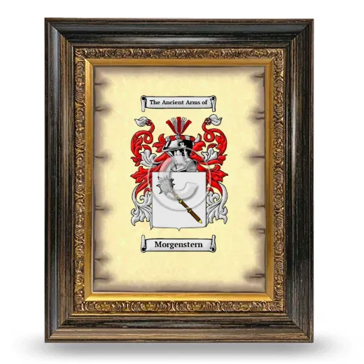 Morgenstern Coat of Arms Framed - Heirloom