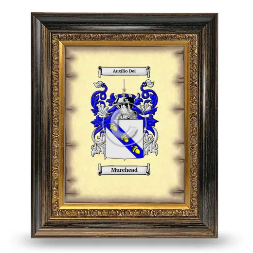 Murehead Coat of Arms Framed - Heirloom