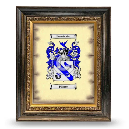 Pilmer Coat of Arms Framed - Heirloom