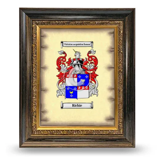 Richie Coat of Arms Framed - Heirloom