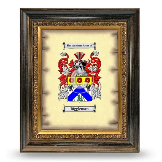 Riggleman Coat of Arms Framed - Heirloom