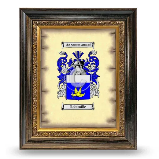 Robitaille Coat of Arms Framed - Heirloom