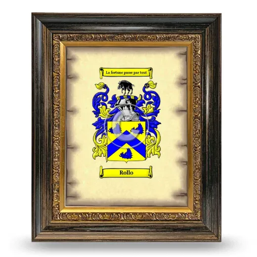 Rollo Coat of Arms Framed - Heirloom