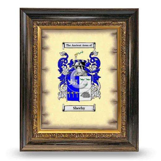 Sheehy Coat of Arms Framed - Heirloom