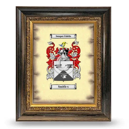 Smith-s Coat of Arms Framed - Heirloom