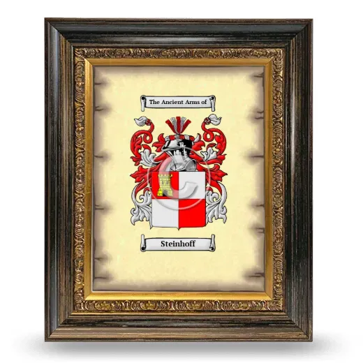 Steinhoff Coat of Arms Framed - Heirloom