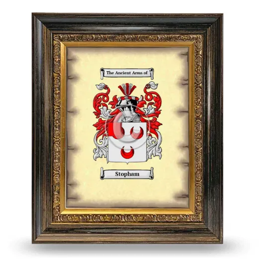 Stopham Coat of Arms Framed - Heirloom