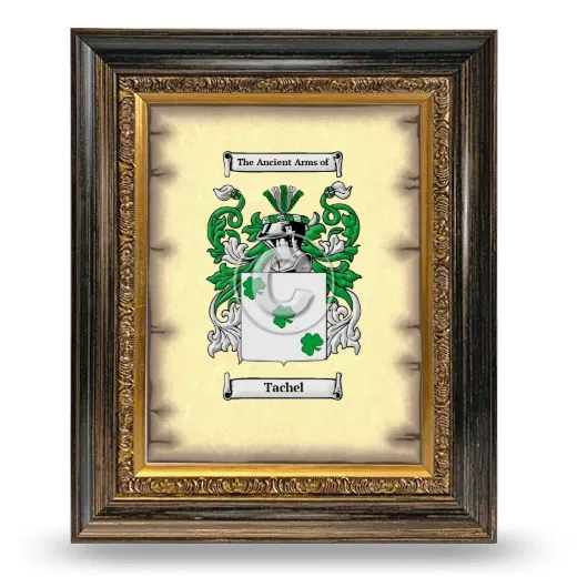 Tachel Coat of Arms Framed - Heirloom