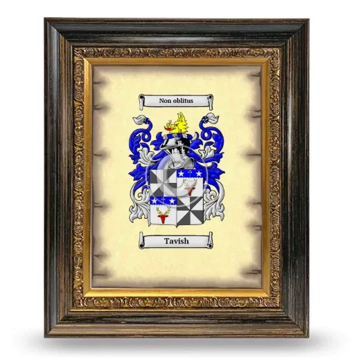 Tavish Coat of Arms Framed - Heirloom
