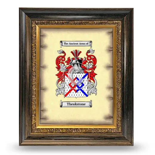 Theakstone Coat of Arms Framed - Heirloom