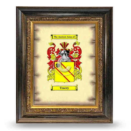 Tracey Coat of Arms Framed - Heirloom