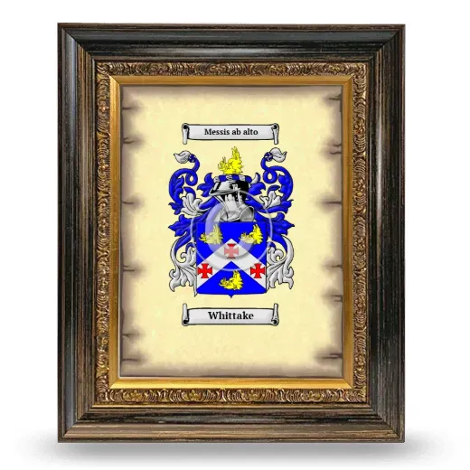 Whittake Coat of Arms Framed - Heirloom