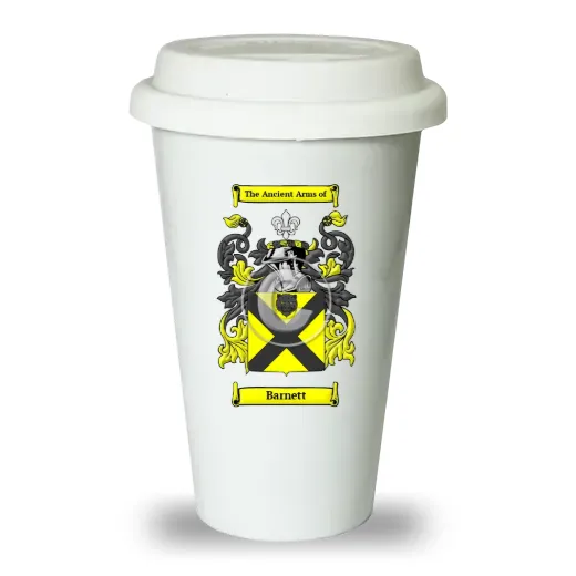 Barnett Ceramic Tumbler with Lid