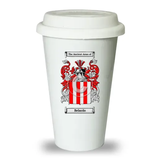 Belardo Ceramic Tumbler with Lid