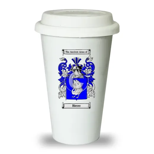 Bierer Ceramic Tumbler with Lid