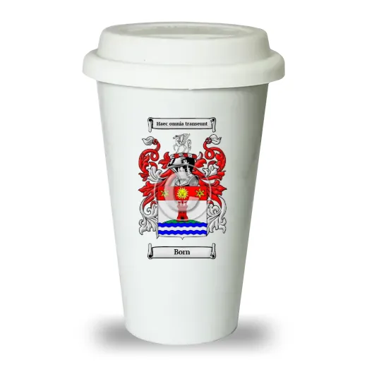 Born Ceramic Tumbler with Lid
