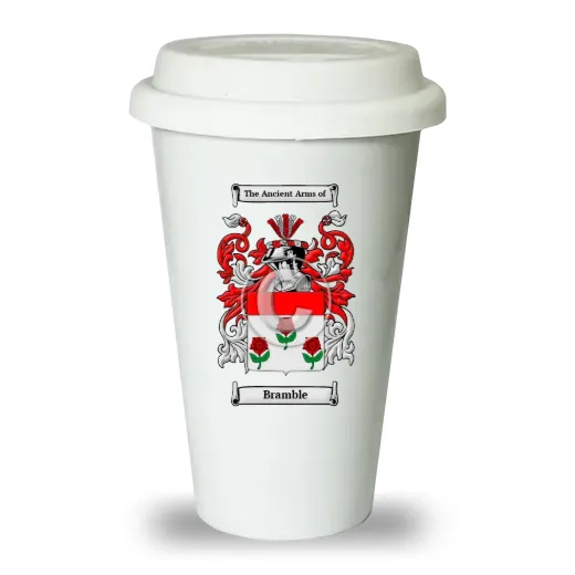 Bramble Ceramic Tumbler with Lid