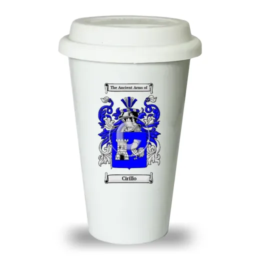 Cirillo Ceramic Tumbler with Lid