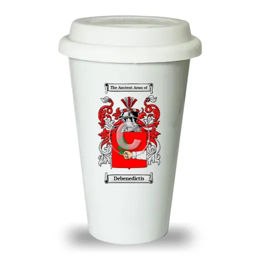 Debenedictis Ceramic Tumbler with Lid