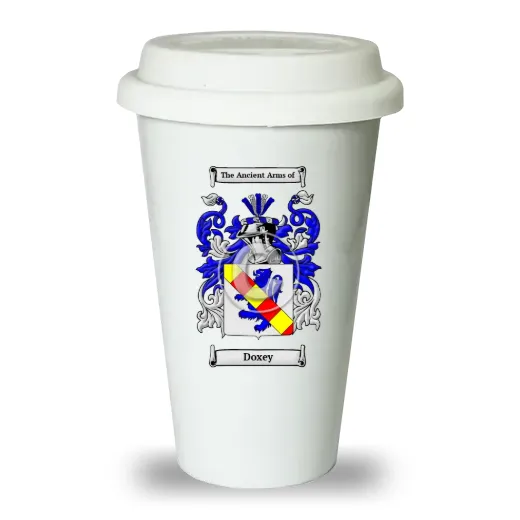 Doxey Ceramic Tumbler with Lid